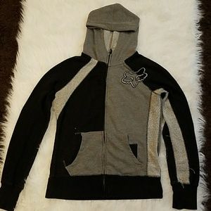 Fox Rider zip-up hoodie
